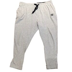 Umbro Gray Heather Athletic Lounge Jogger Sweatpants Mens XL